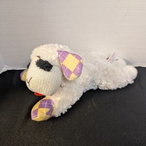 2019 Multipet Plush Lamb Chop DreamWorks Dog Squeaky Toy with Squeaker